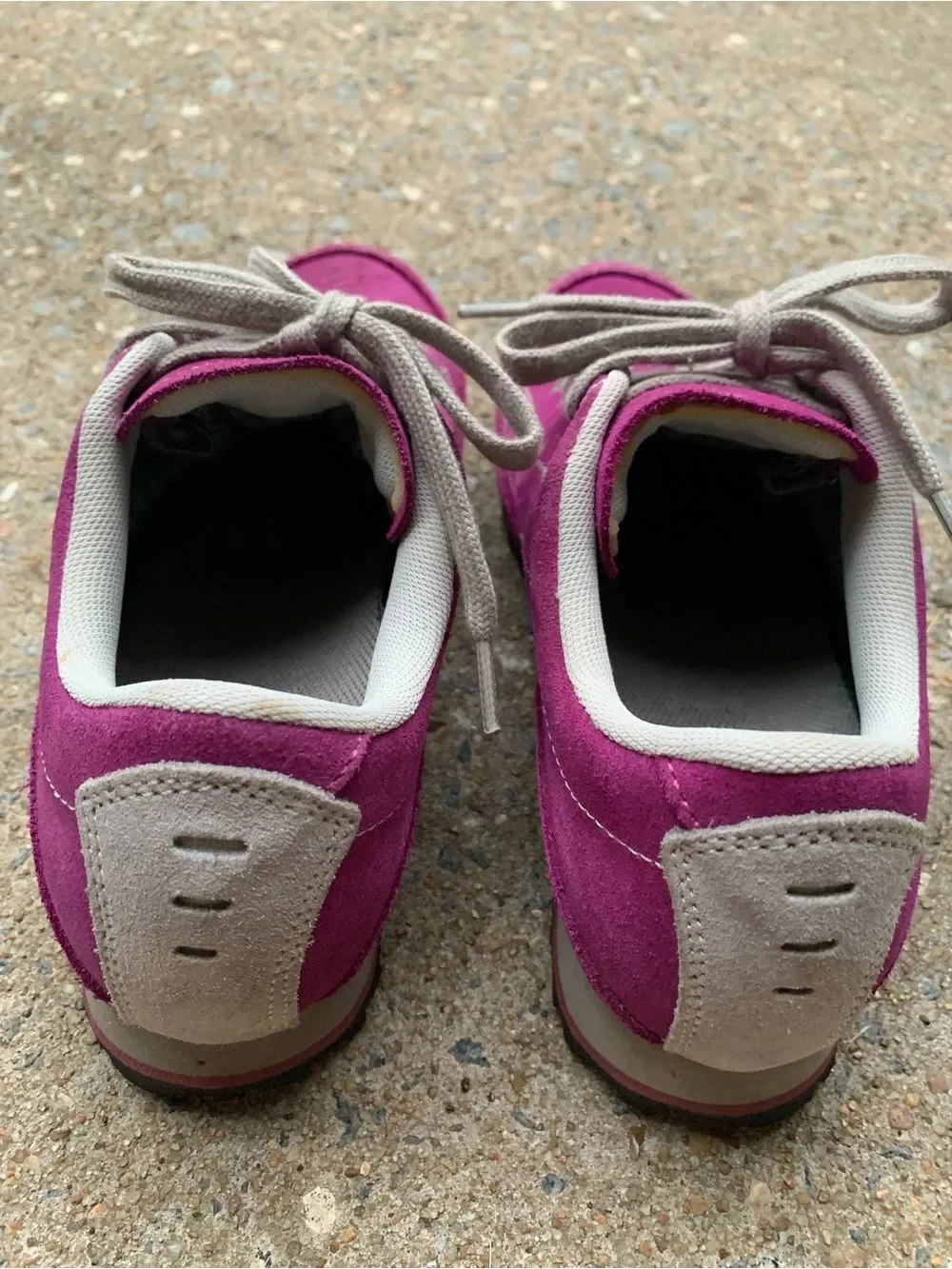 Asolo Goretex Magenta Suede Hiking Sneaker